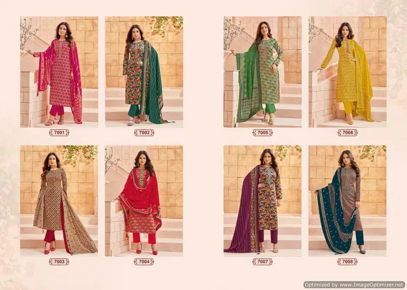 Kalki Vol 7 By Suryajyoti Jam Satin Printed Designer Dress Material Wholesale Shop In Surat

